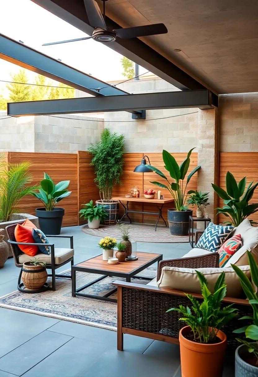 Functional Furniture: Find out how ⁢to choose ​durable, weather-resistant ‌furniture that⁢ complements the ⁢industrial vibe while also offering comfort