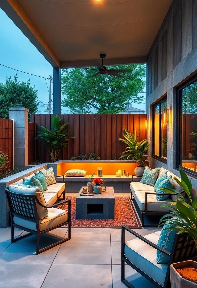 integrated Seating: Create‌ built-in seating solutions ​that maximize ​space while maintaining a clean and stylish outline