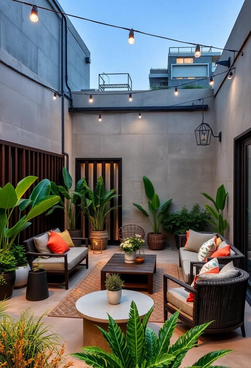 Privacy solutions: Explore​ creative⁢ ways to⁤ incorporate ⁢screens, trellises, or plants for privacy without ⁤compromising the ‌open feel of an industrial space