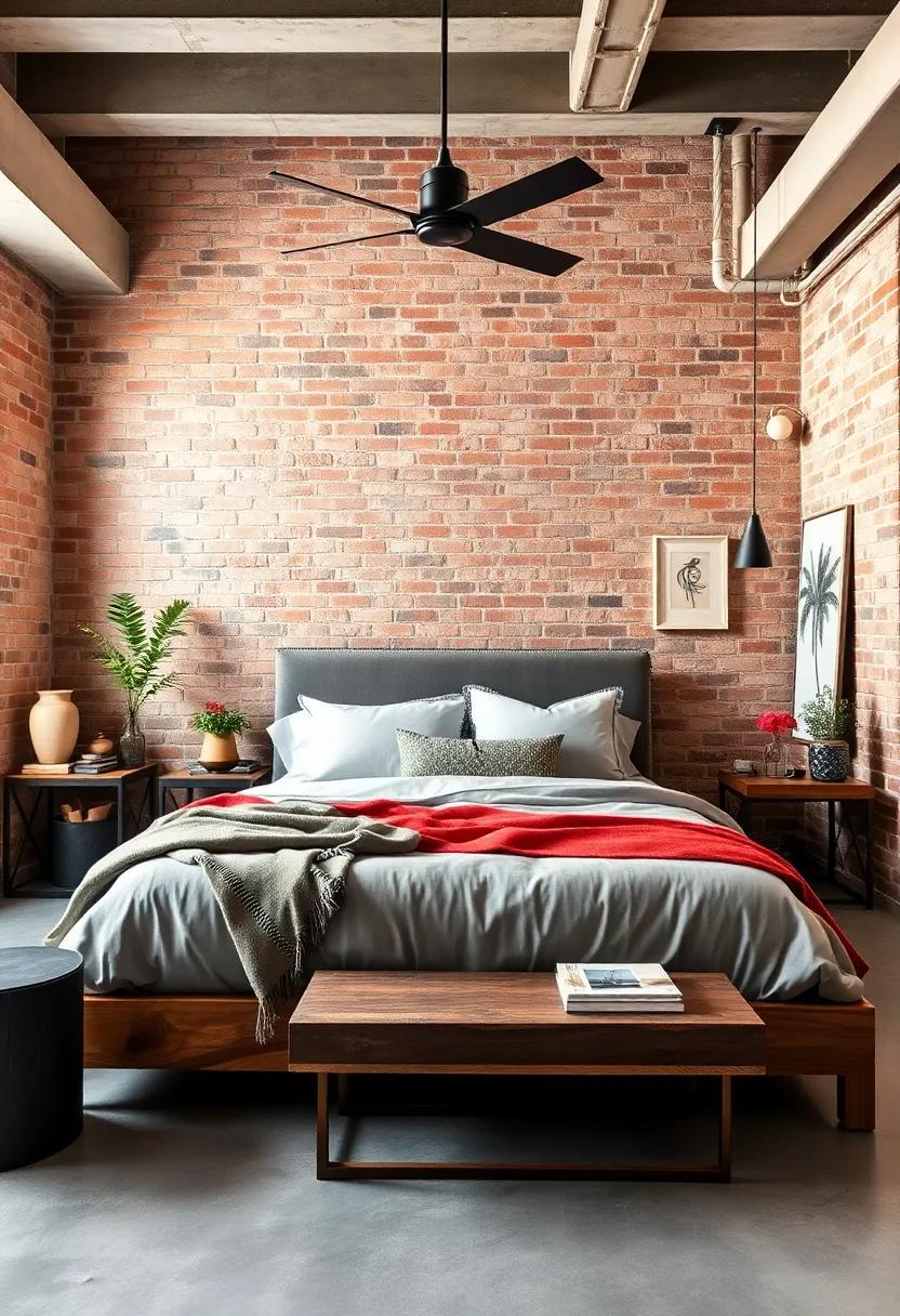 Embrace Raw ​Materials:⁤ Incorporate exposed ⁤brick, ⁤concrete ⁢floors, and metal accents to establish a ⁢rugged aesthetic