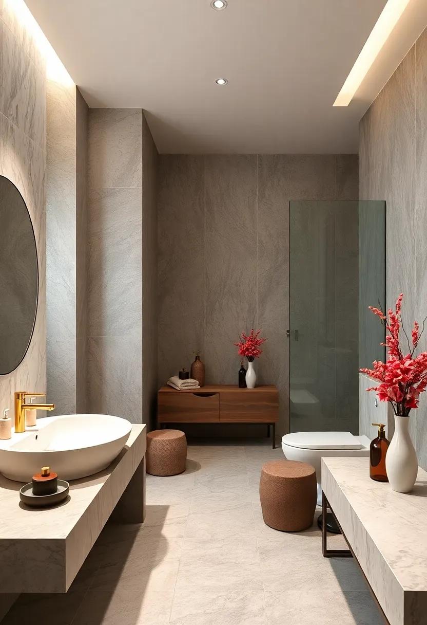 Sculptural Accessories: Select⁢ decor pieces that double as sculptures—like‌ a chic soap dispenser or​ a uniquely shaped‍ container—that bring art​ into everyday functionality