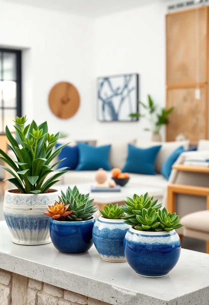 Elegant ⁣Table⁢ Settings: Style your⁢ dining table with⁣ fine blue and white china, complemented by ⁢chic ⁤silverware for an ‌upscale coastal dining experience