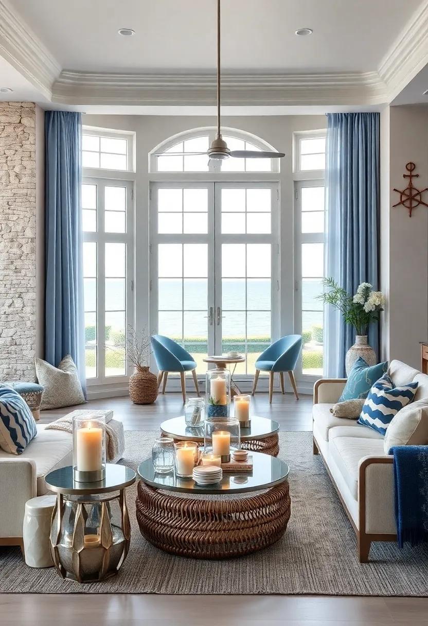 Scented ‍Nautical Candles: Fill ‍your ⁢home ⁣with soothing coastal scents⁤ through elegantly designed nautical-themed⁤ candles ​that transport‍ you to the ⁣beach with each burn