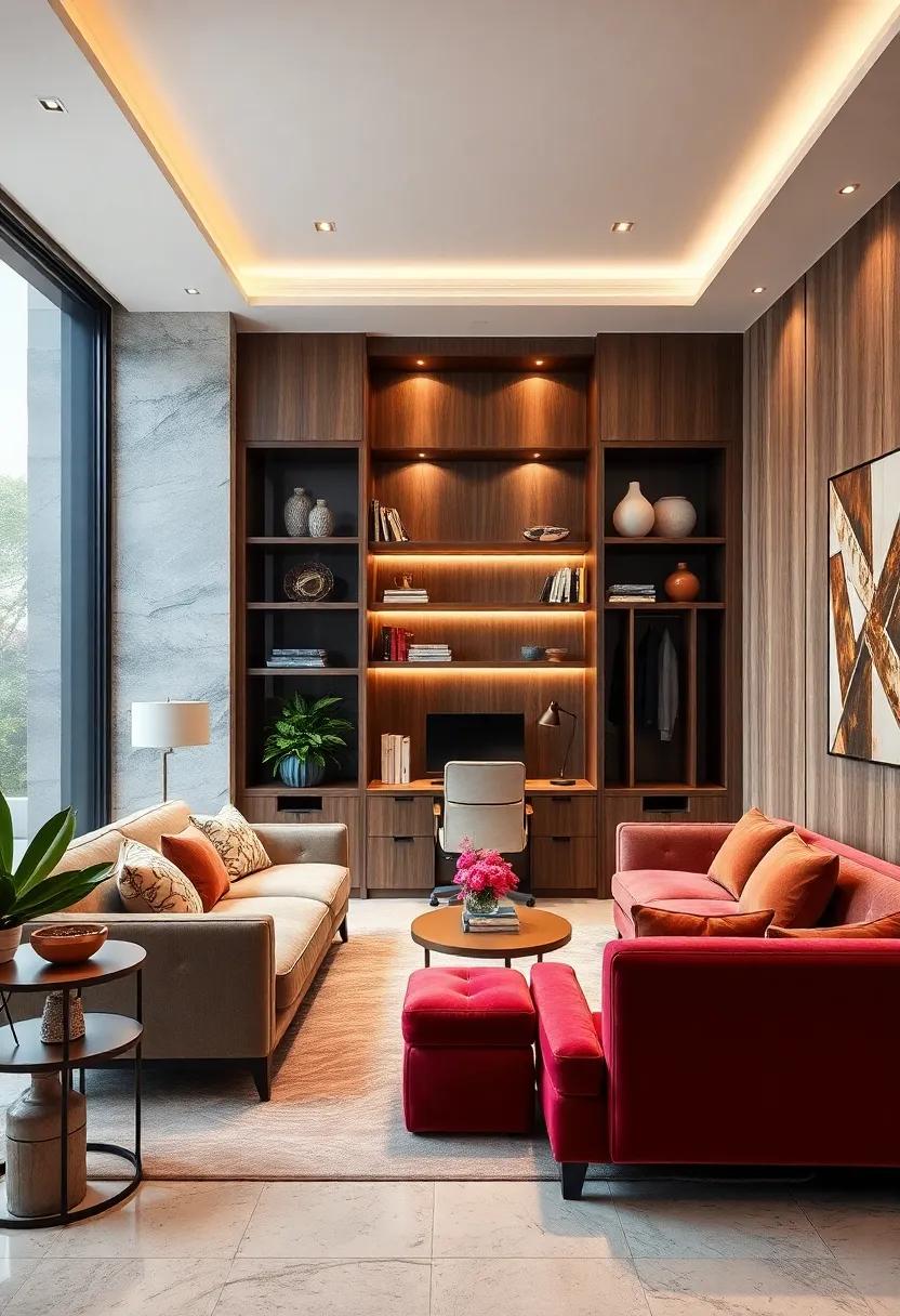 The Balance of‍ Open and Closed Storage in Elegant Office Design