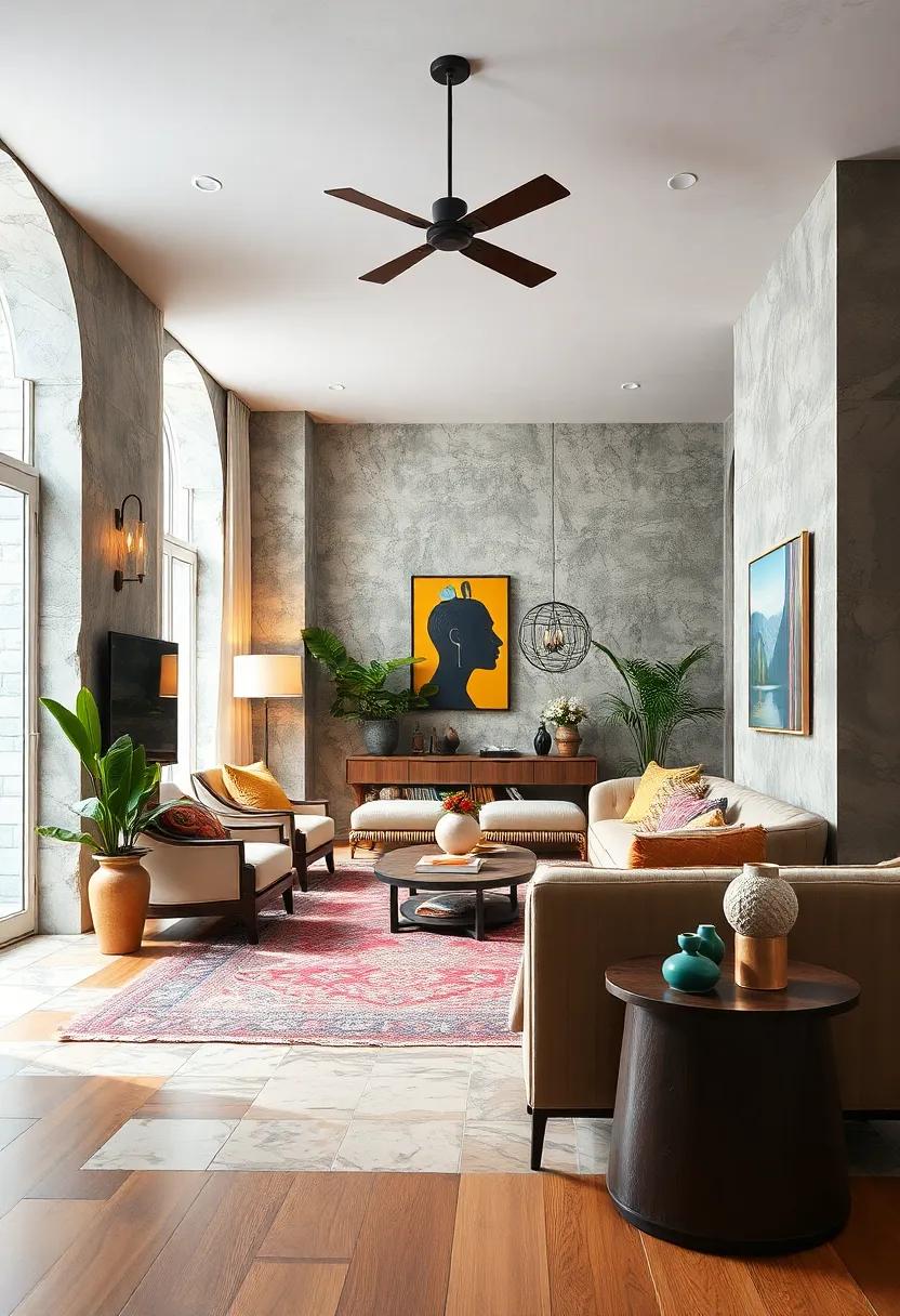 Layering with Rugs: A Guide⁣ to Eclectic Flooring Solutions