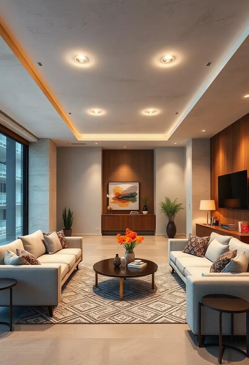 eco-Friendly Options: choose energy-efficient LED recessed lights for a sustainable minimalist approach that lowers energy consumption