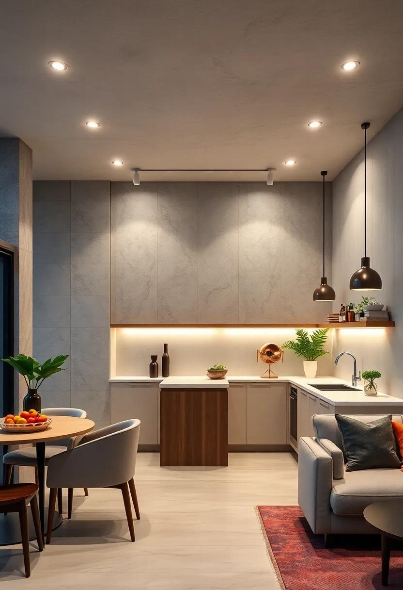 Kitchen⁣ Focus: Position recessed ‍lighting directly over counters ‌and workspaces to create a functional⁢ yet minimalist culinary​ environment