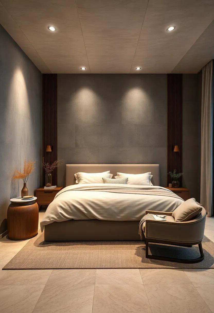 Spa-Like Bedrooms: Create a restful atmosphere by using ⁣recessed lighting combined with soft furnishings in the bedroom