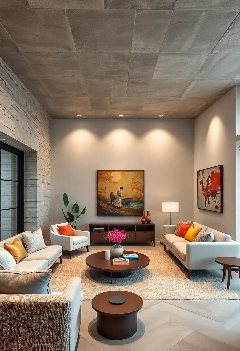 Spotlight Art: use ‍recessed lights to highlight paintings‍ or sculptures, ⁣drawing attention while maintaining a⁤ low-profile look