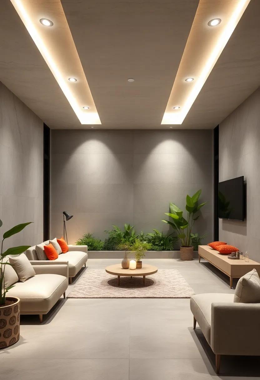 Zen Gardens: Integrate recessed lighting ⁢into ⁤indoor gardens or plant displays for an ethereal, calming effect