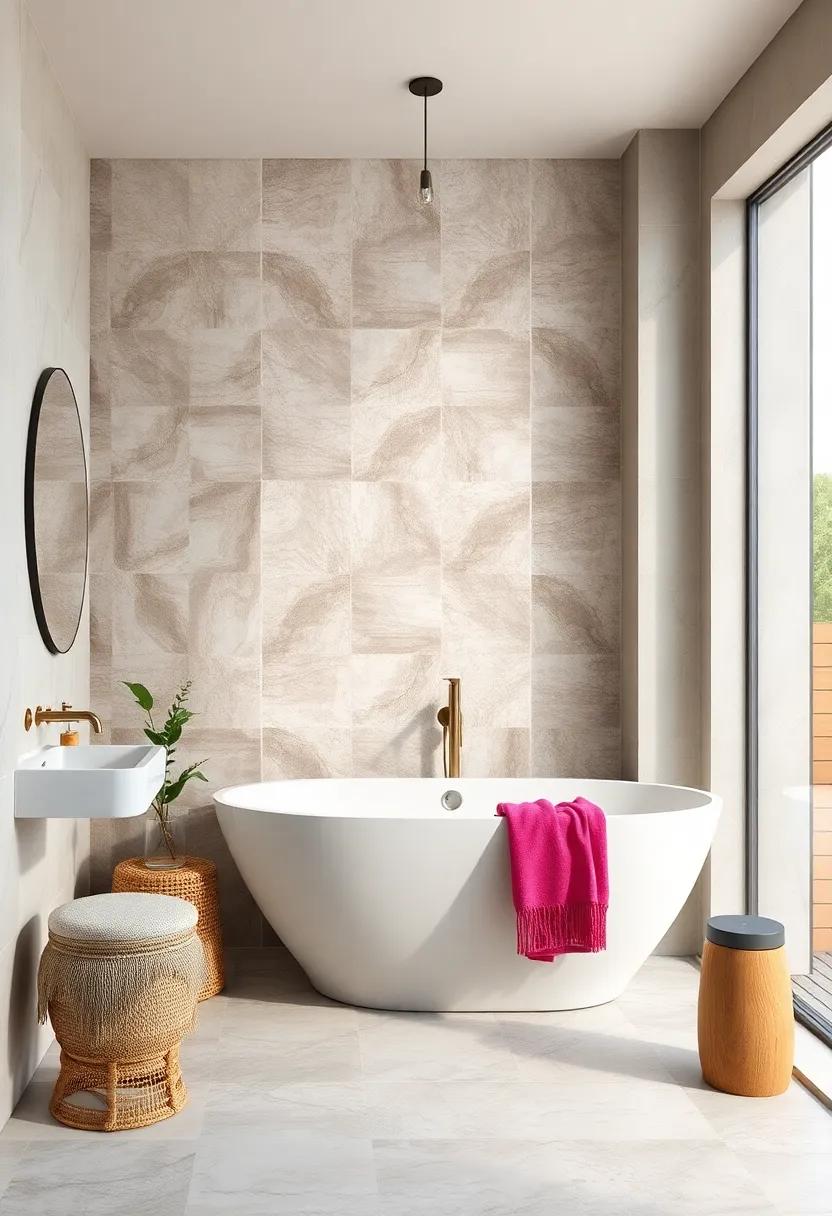 Introduce tile decals for an easy, budget-friendly way to revamp existing ‌tiles without a complete overhaul