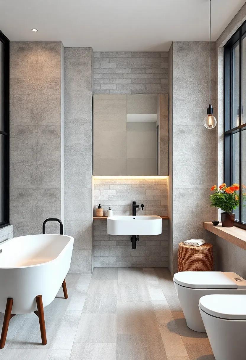 Opt for subway tiles arranged in unusual patterns like chevrons or diagonals⁣ for a modern edge