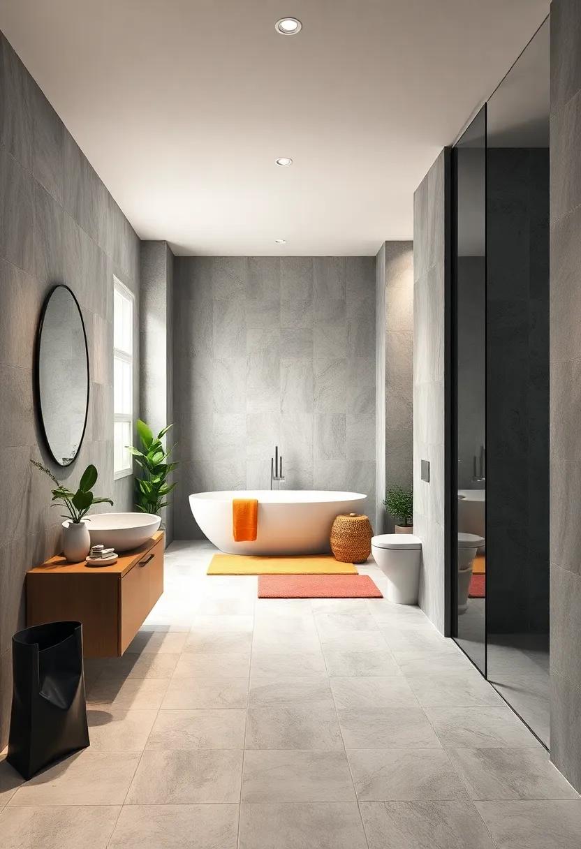 Use grout colors strategically to ‌either emphasize ⁢the tile ⁣patterns or create a ⁤seamless‍ look