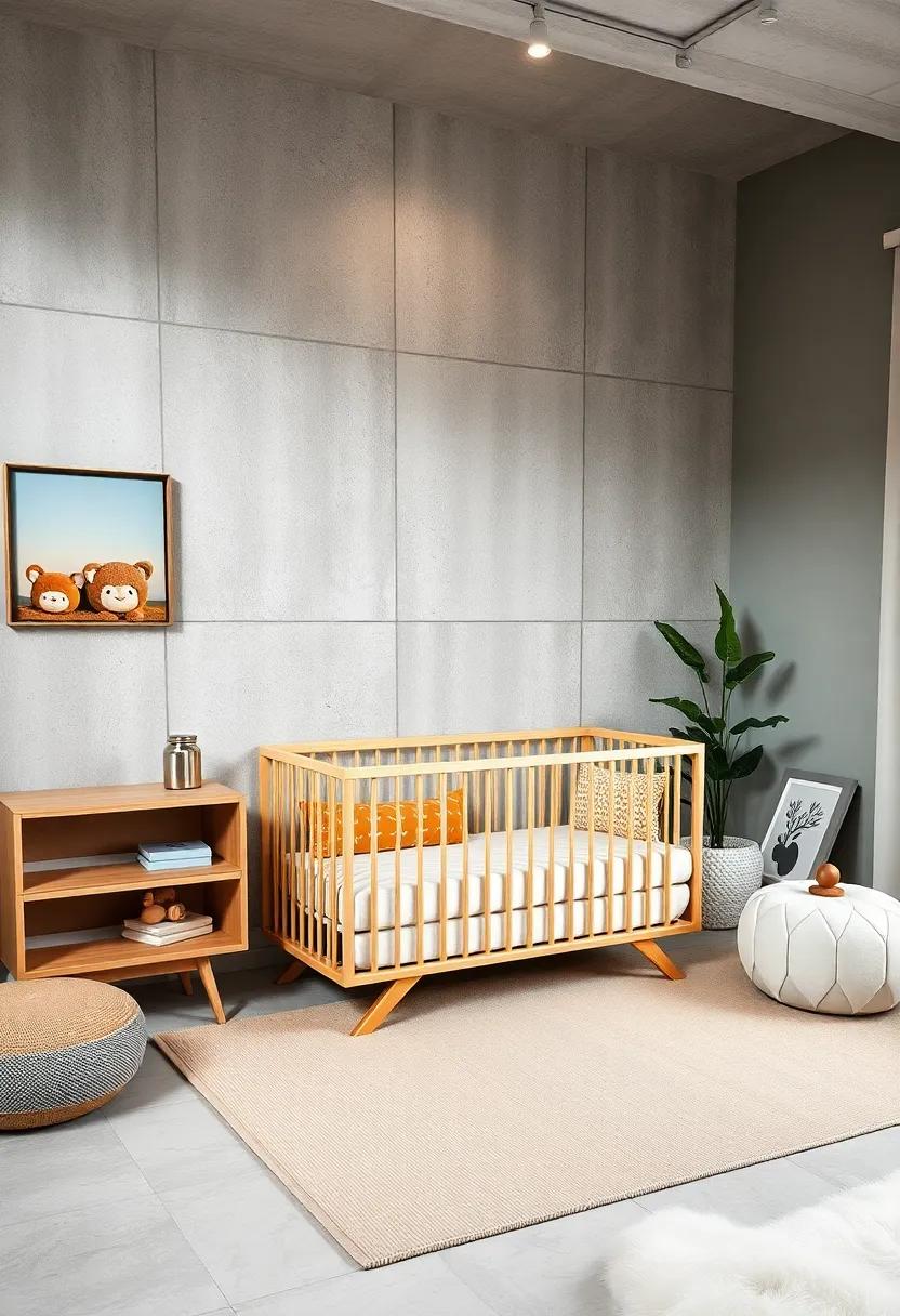 Modern Cribs: Invest in a stylish crib that doubles as a statement piece, showcasing modern design without sacrificing safety or function