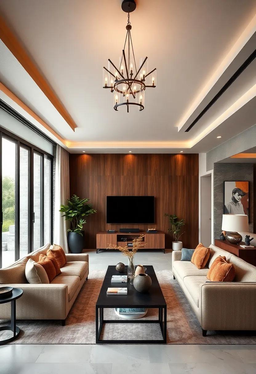 Statement ⁤Lighting Fixtures: Invest ​in a standout chandelier ​or pendant light that adds⁢ personality to the room