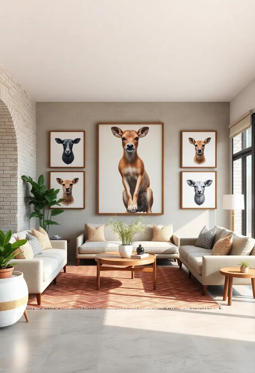 Cozy Corners:‌ Styling with ⁤Animal Artwork to Enhance Any Room