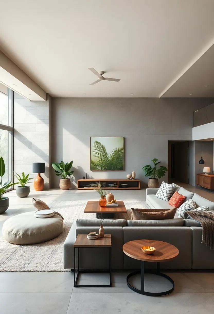 Embrace Nature: Incorporate earthy tones like greens and browns to create a ⁤calming atmosphere that draws on natural⁤ elements