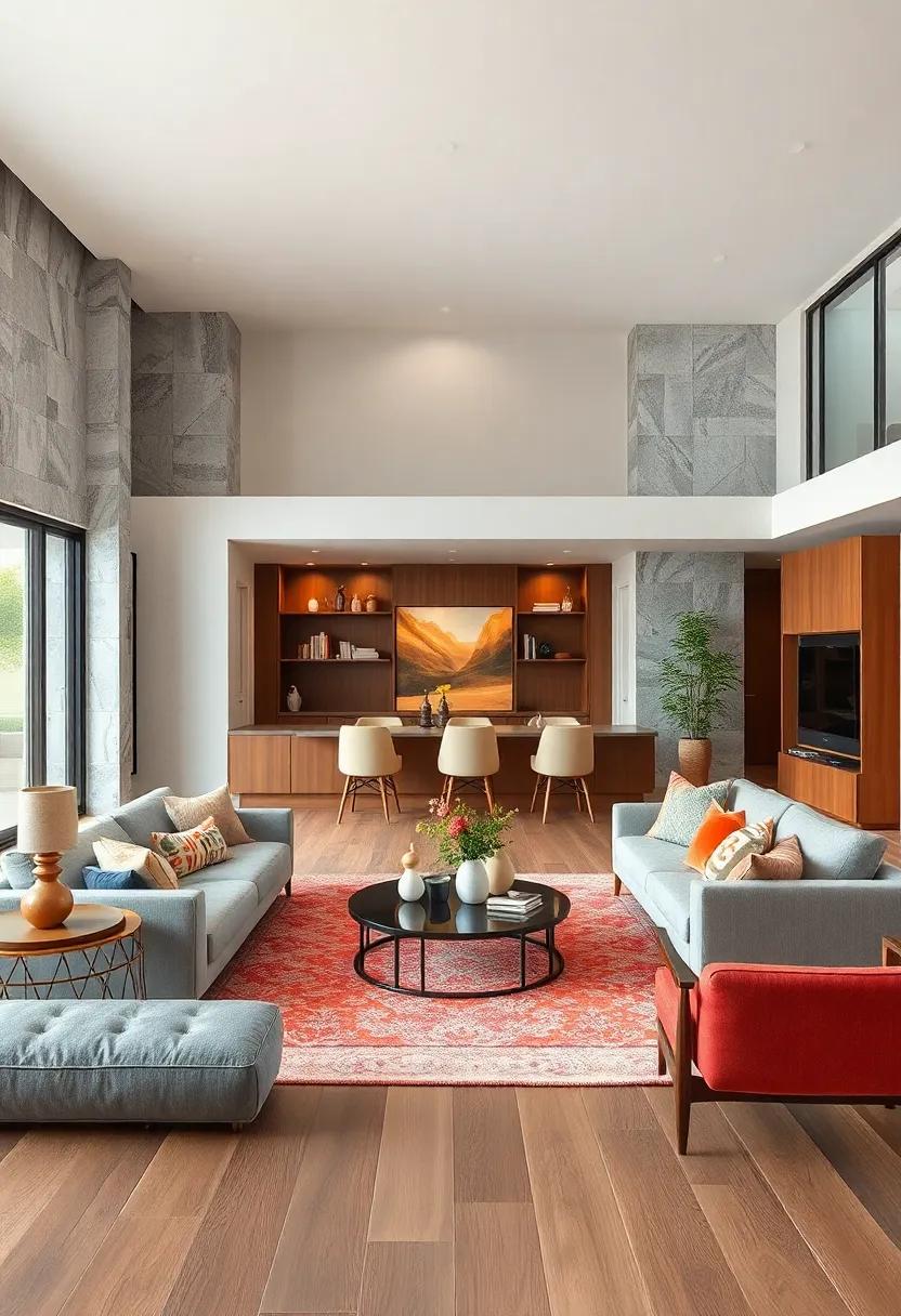 Monochrome Magic: Use varying shades of a single color to create depth and interest,while maintaining a cohesive look throughout the space