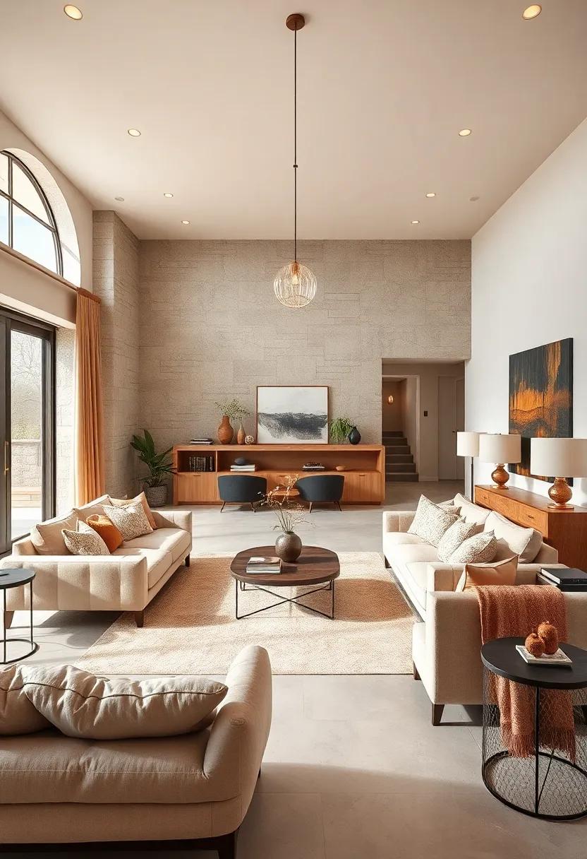 Warm Neutrals: Utilize a palette of warm creams, beiges, and taupes for a cozy and ​inviting ambiance that feels⁤ effortlessly stylish