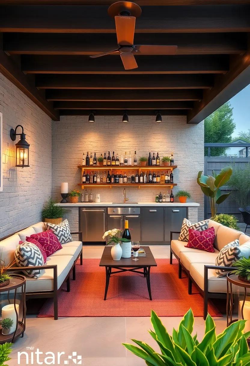 Chic and Functional: exploring Innovative Patio Bar Styles for Entertaining