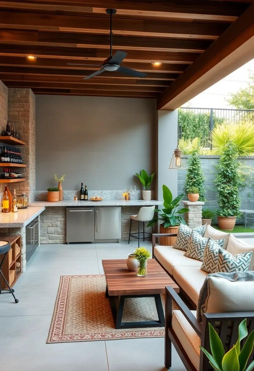 Creating a Family-Friendly‌ Outdoor Bar: Safe and Stylish choices
