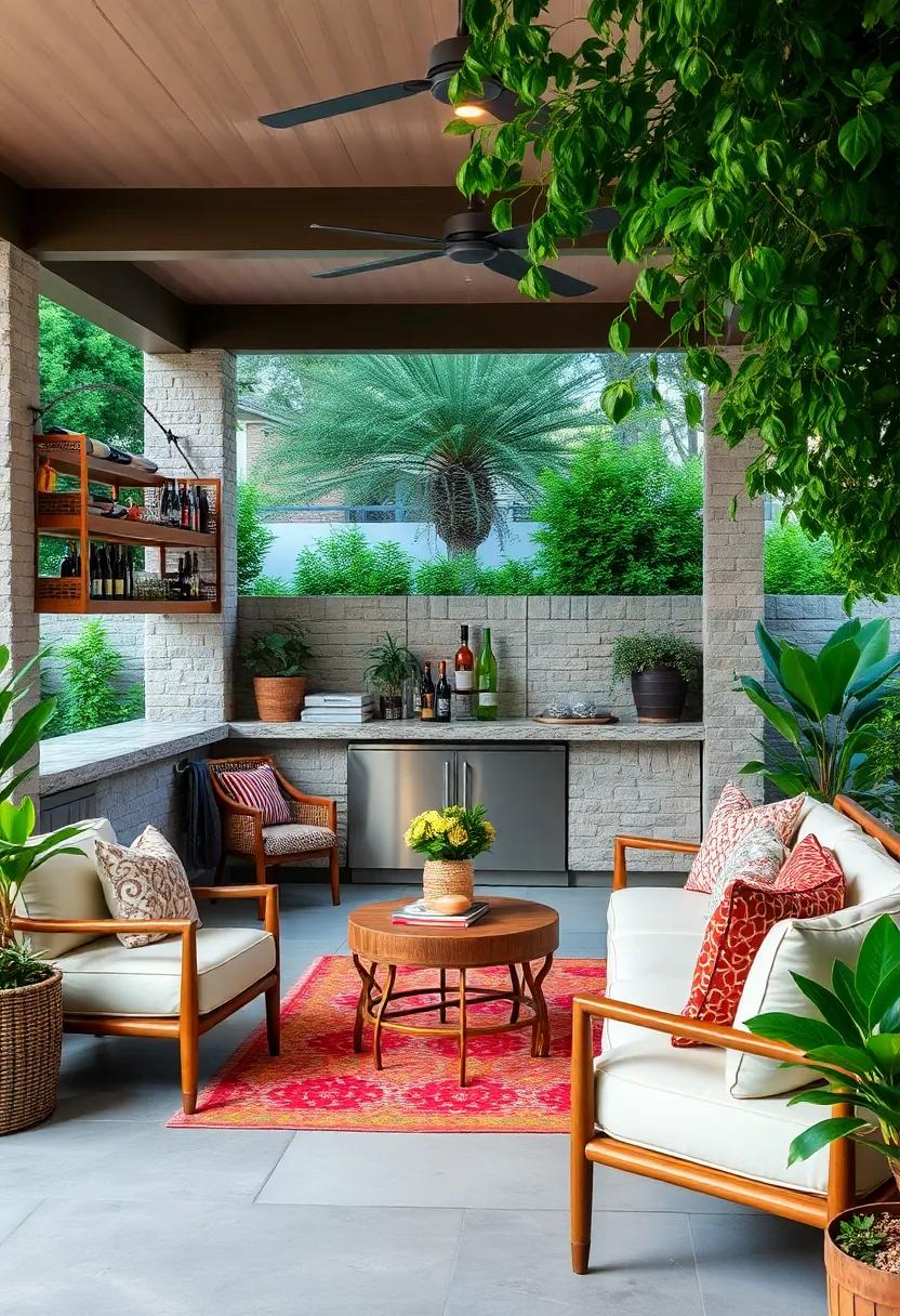 Functional Elegance: The Best Materials for Your Patio Bar experience
