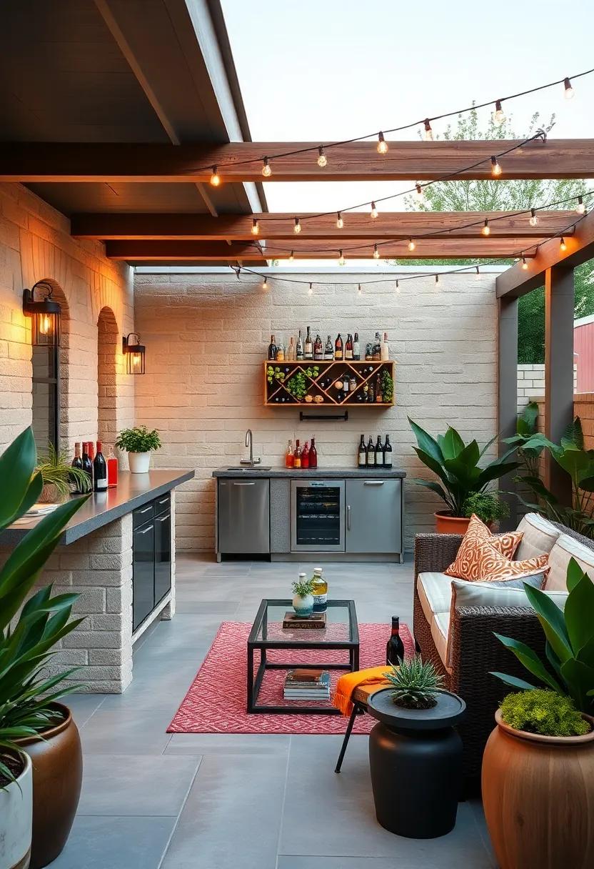 inspiring Outdoor Decor Ideas to‍ Match⁢ Your ⁤Stylish ⁢Wine Rack