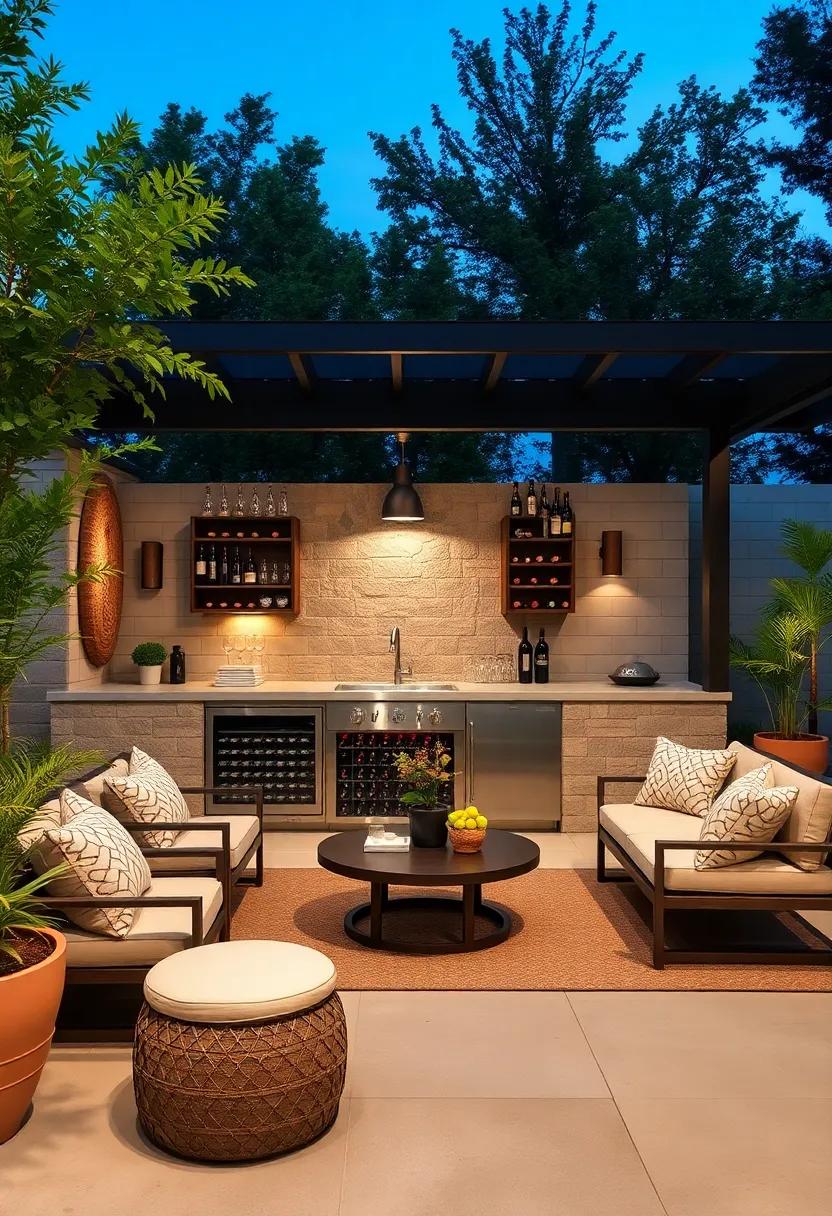 Transform Your backyard into ⁣a Luxurious ​Wine Oasis⁤ with Contemporary Designs