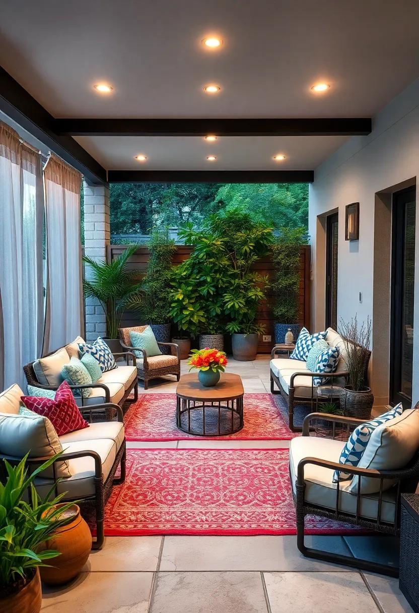 Incorporating ​Privacy Screens that Add Style While Creating Intimacy