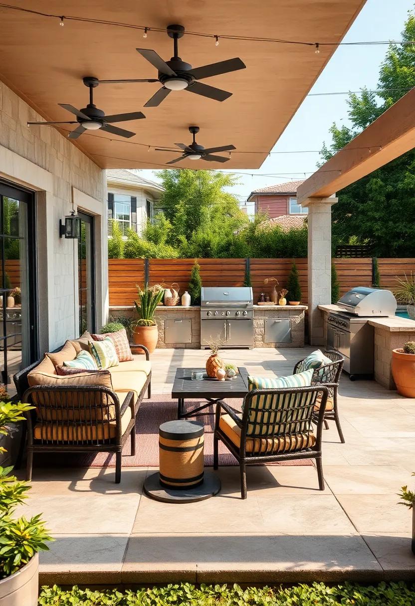 Strategically Placing the Grill Area for Culinary Excellence and Safety