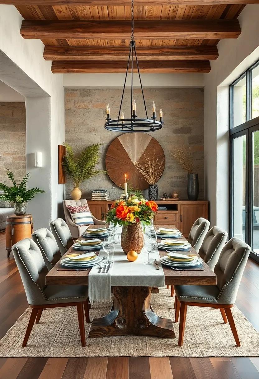 Nature's Art: Using Natural Materials for Unique centerpieces