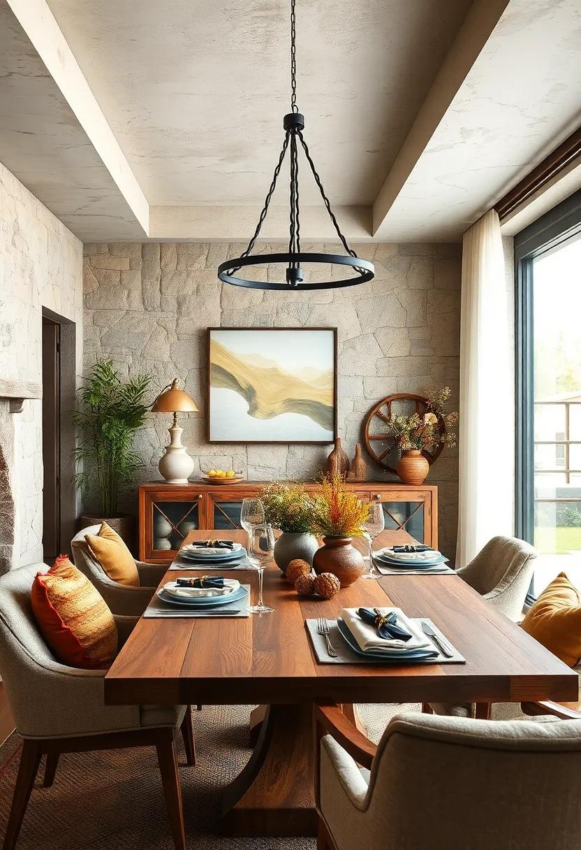 Rustic Dining Accessories: Enhancing the Experience with ‌Thoughtful details