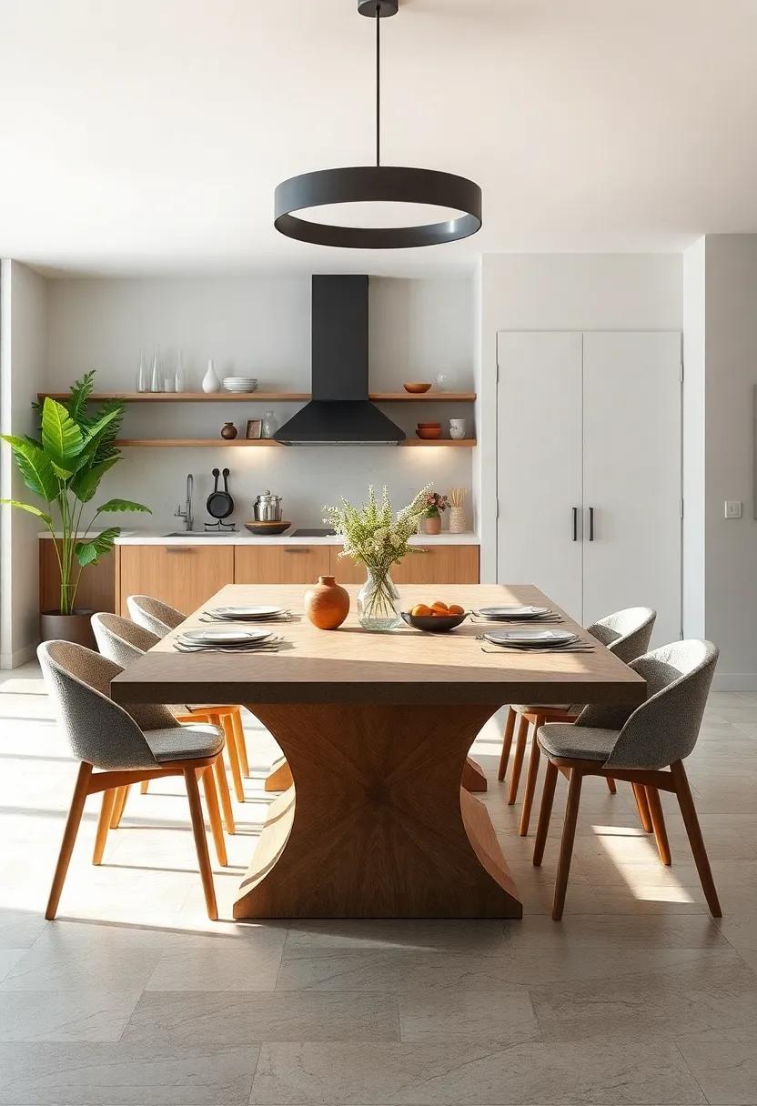 The‍ Evolving Table: A customizable table​ that allows you to choose finishes, shapes, and sizes, enabling you to ‍adapt⁤ the design to​ your unique⁢ taste and space