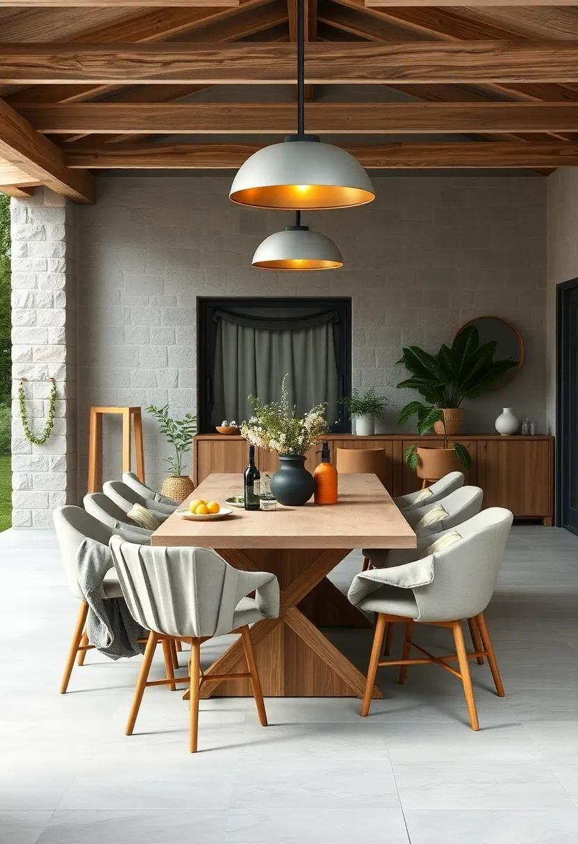 Outdoor ‍Inspiration: A weather-resistant table ⁤suitable​ for both indoor and outdoor use, perfect ​for casual dining in gardens or patios while reflecting Scandinavian style