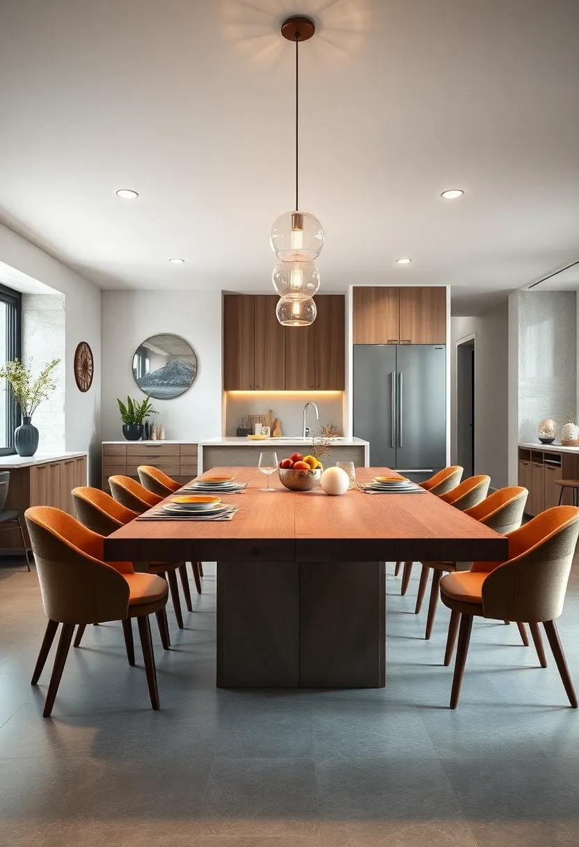 Statement Centerpiece: A bold,oversized table that anchors your​ dining area,providing plenty of space⁤ for feasts and gatherings