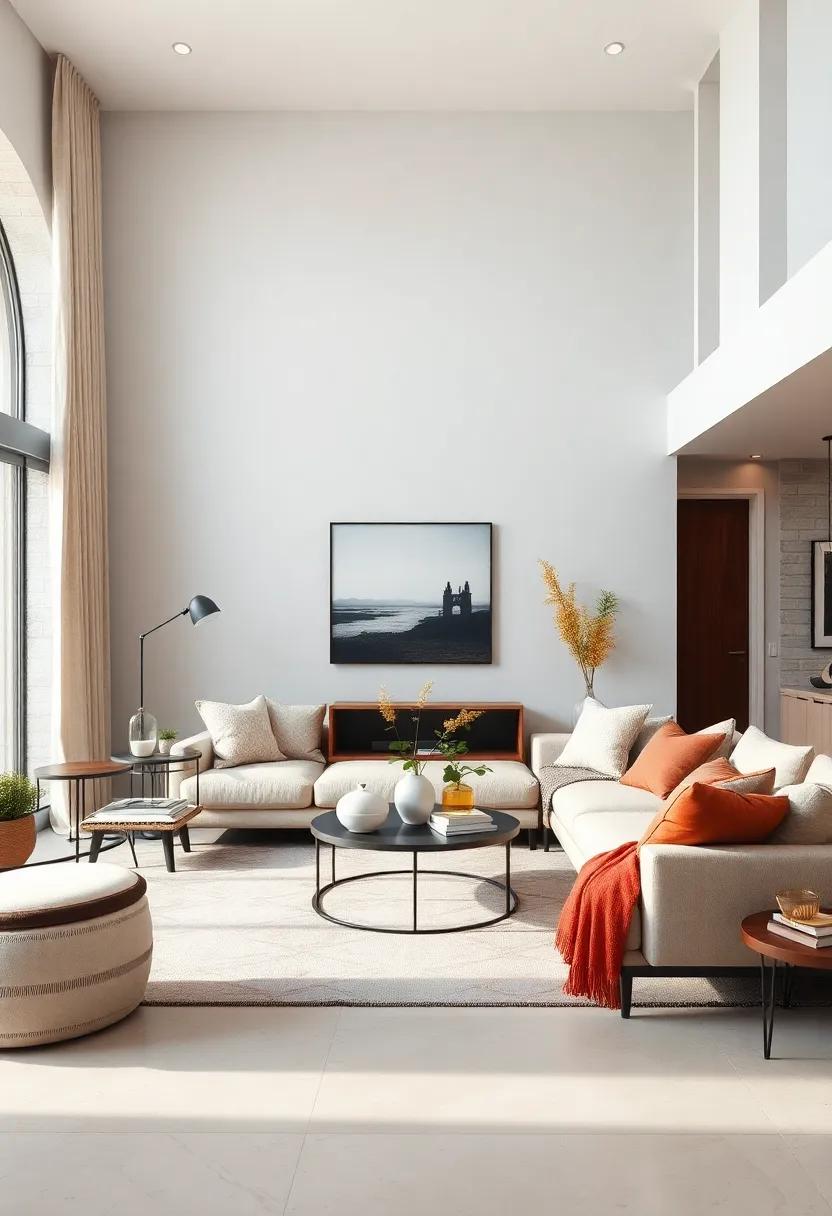 Utilize plants: Introduce greenery in textured pots or hanging planters to bring life and​ natural texture‌ to the room