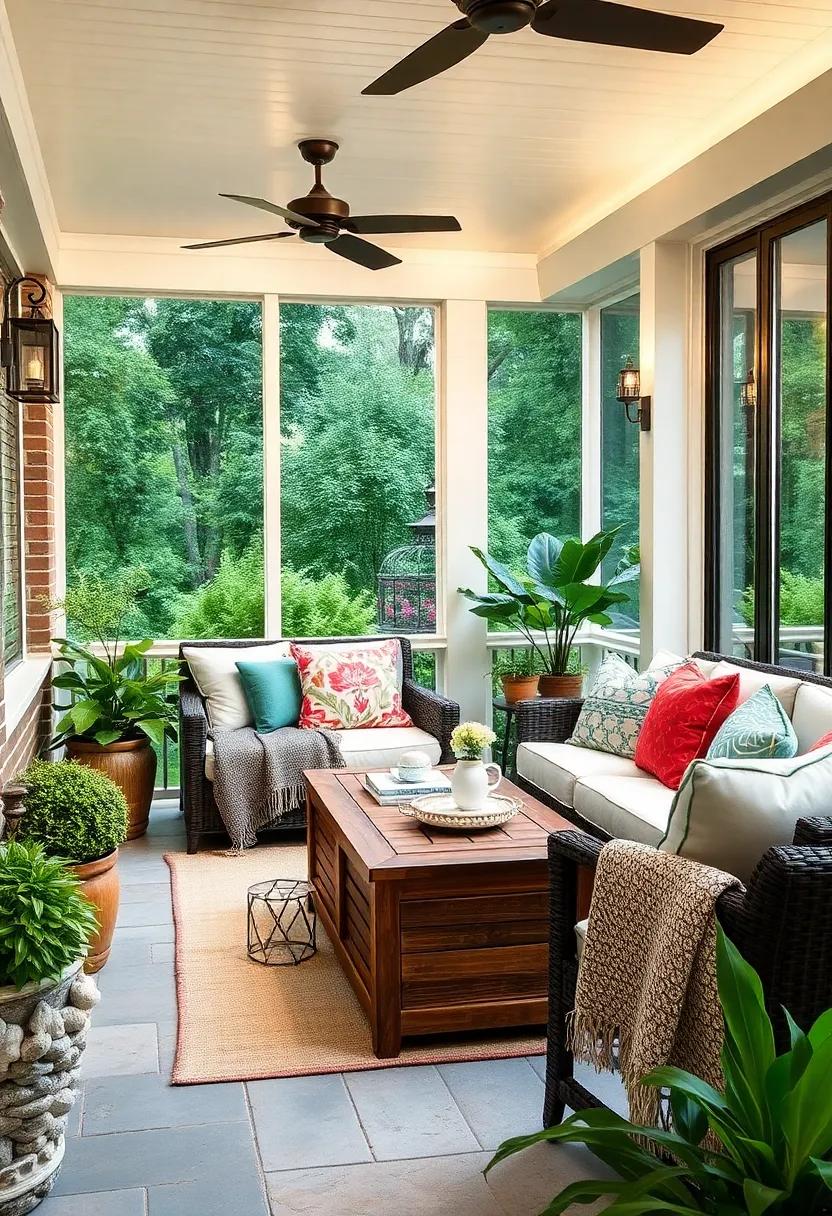 Layering ⁣with Throws: Pair ⁣throw pillows ​with ⁢cozy blankets for added warmth,especially during cooler ⁤evenings