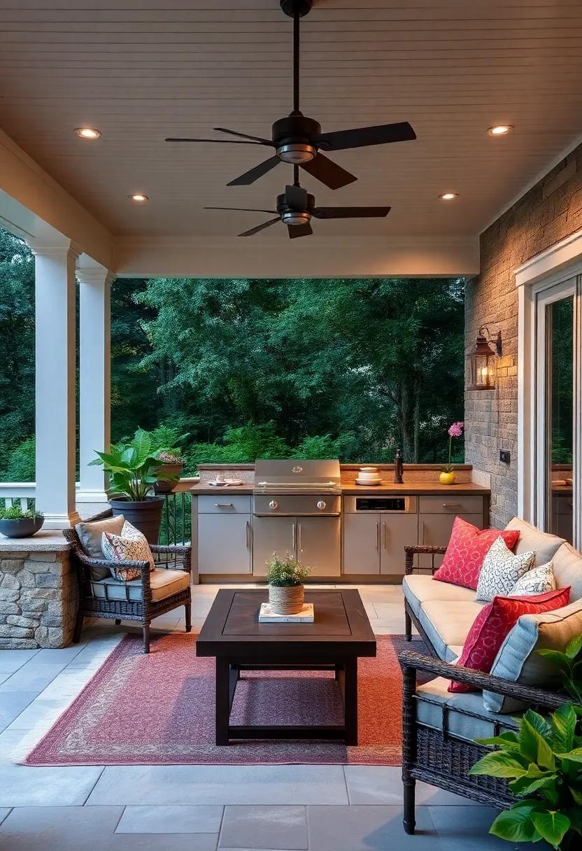 All-Weather ​Wonders: Stylish cabinetry made from‌ weather-resistant materials features built-in storage solutions, designed for⁣ durability and⁢ efficiency in any outdoor condition