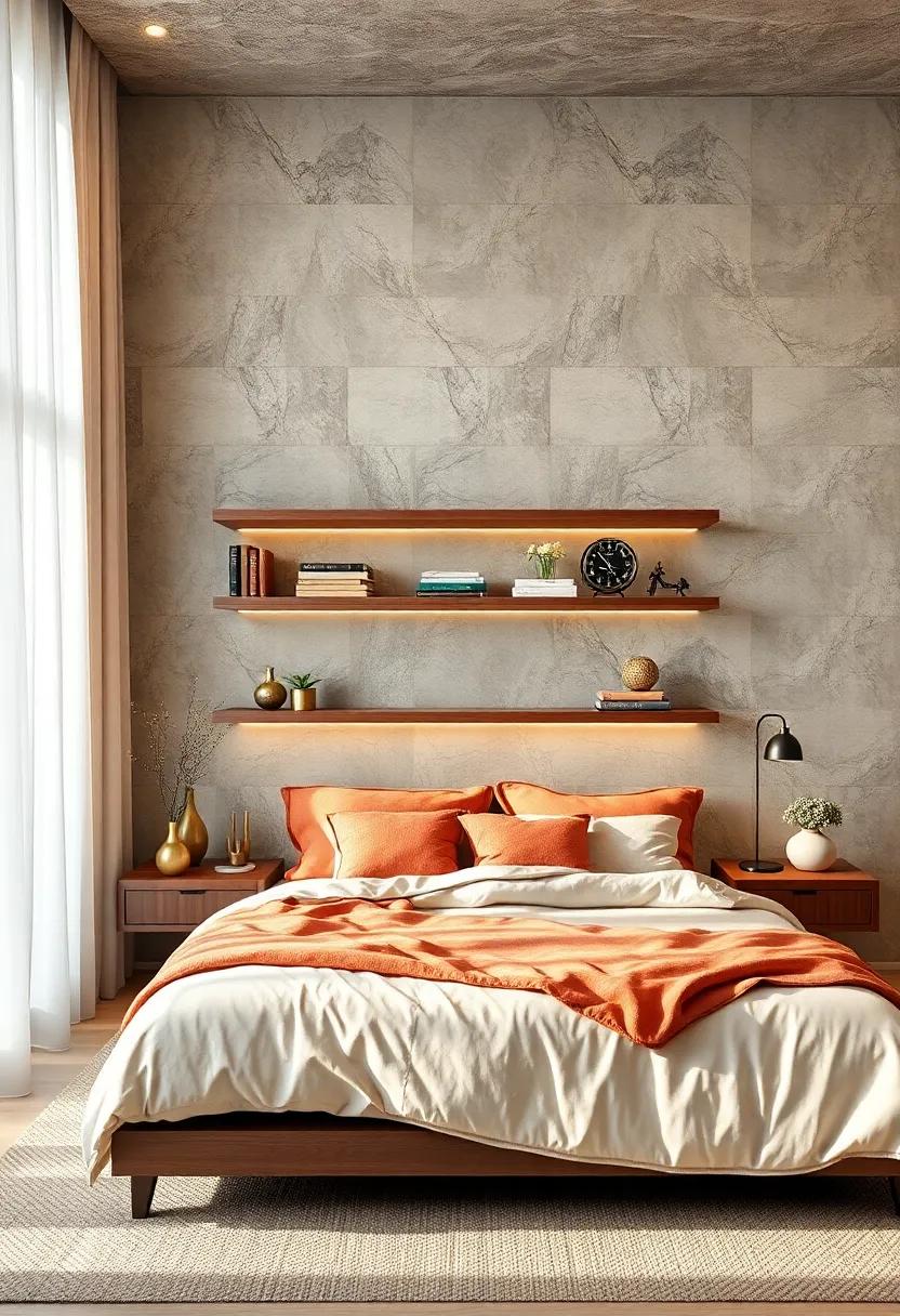 Floating Shelves:⁣ Install floating shelves to display ⁤books and⁢ decorative‌ items without ‌cluttering⁤ floor ​space, enhancing ‍a light⁤ and airy feel