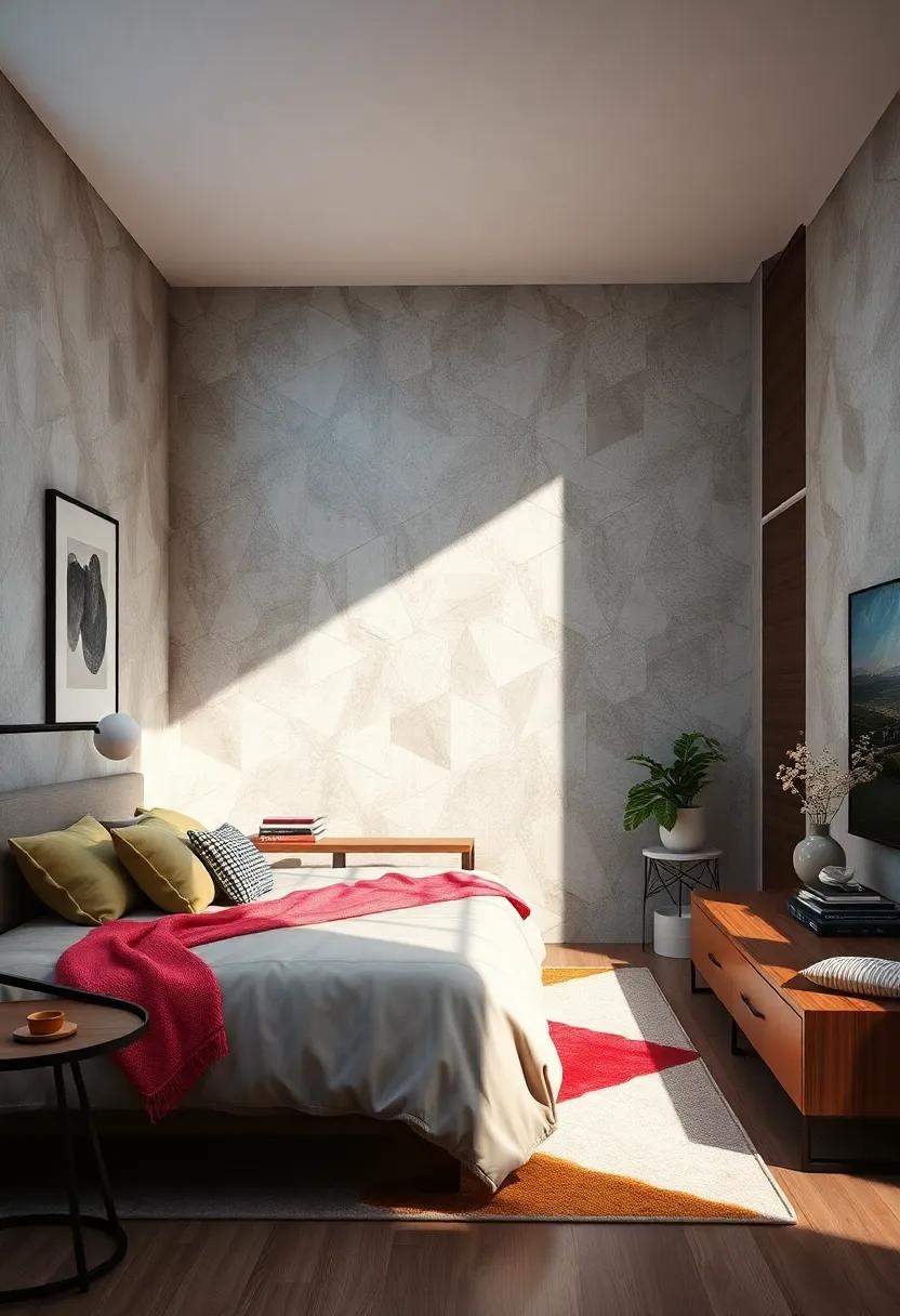 Geometric Patterns: Incorporate ⁣geometric ​shapes ⁢through ‌wallpapers, cushions, ⁣or rugs for a contemporary edge that ‍intrigues the eye