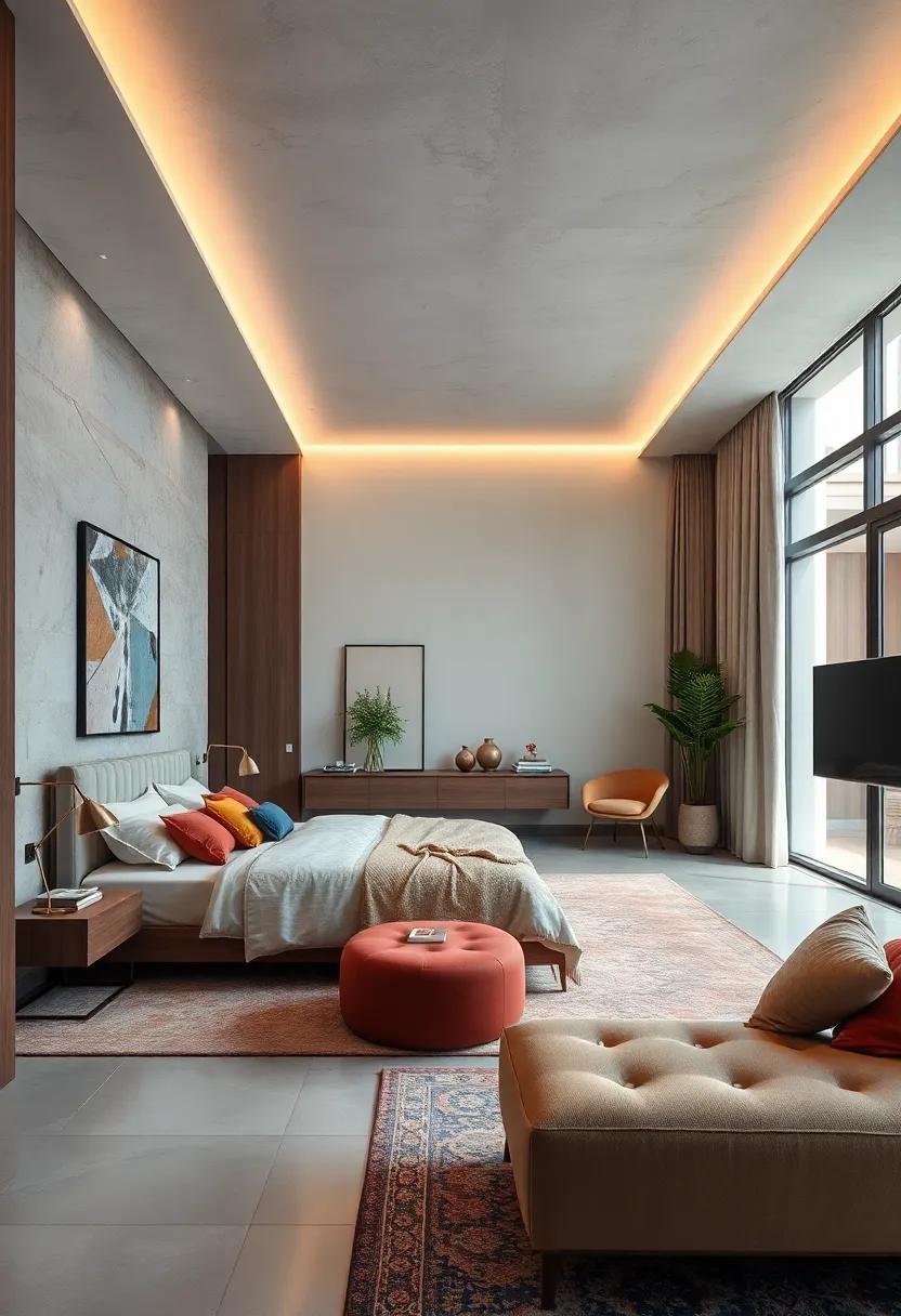 Open⁣ Floor ⁢Plan: If space⁣ allows,⁤ opt for an open floor ⁣plan ⁢that connects the bedroom ​with adjacent‍ areas,⁣ enhancing a sense of​ flow and freedom