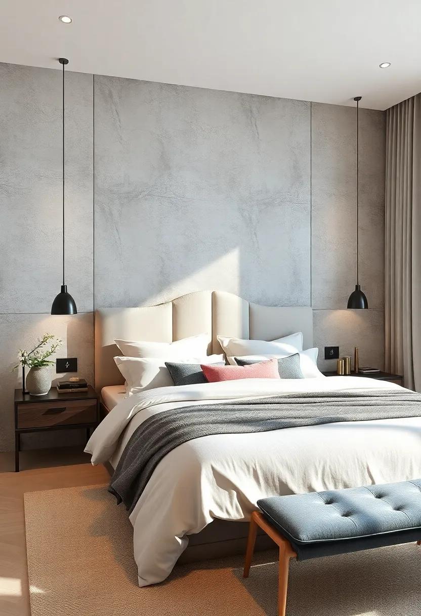 Sleek Nightstands: Select ⁢modern,minimalist nightstands that serve as elegant companions to your bed while ‌providing essential storage