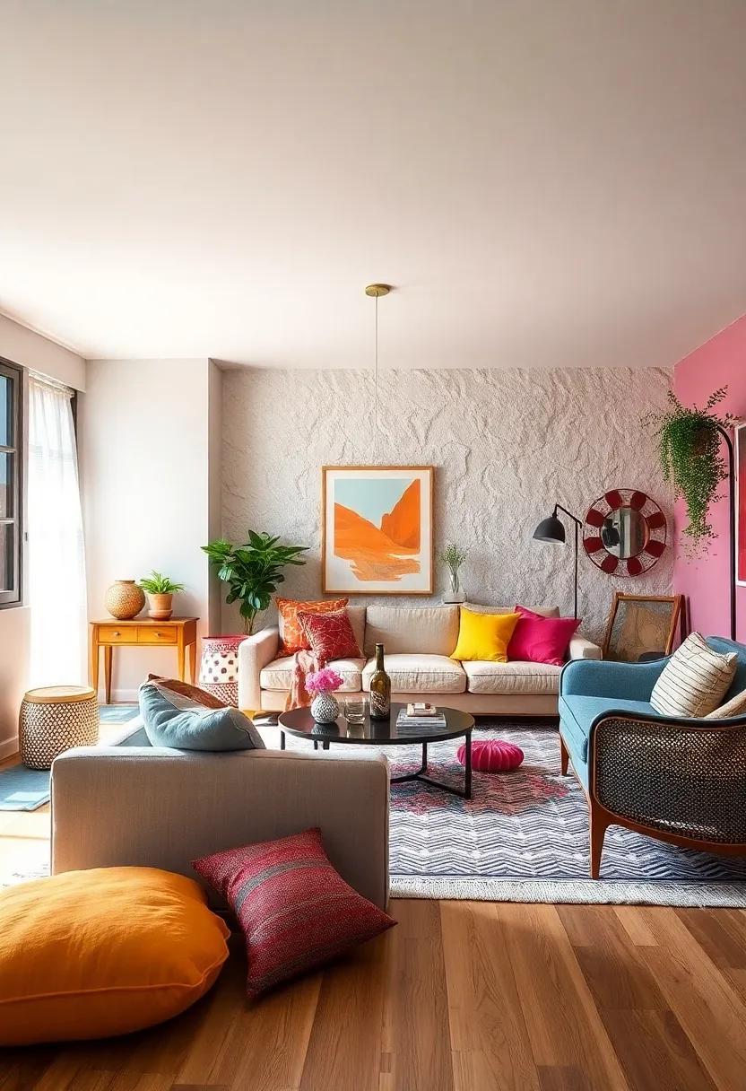 Color Burst: ⁣Vibrant Palettes That ⁣Energize the Room and Spark Joy