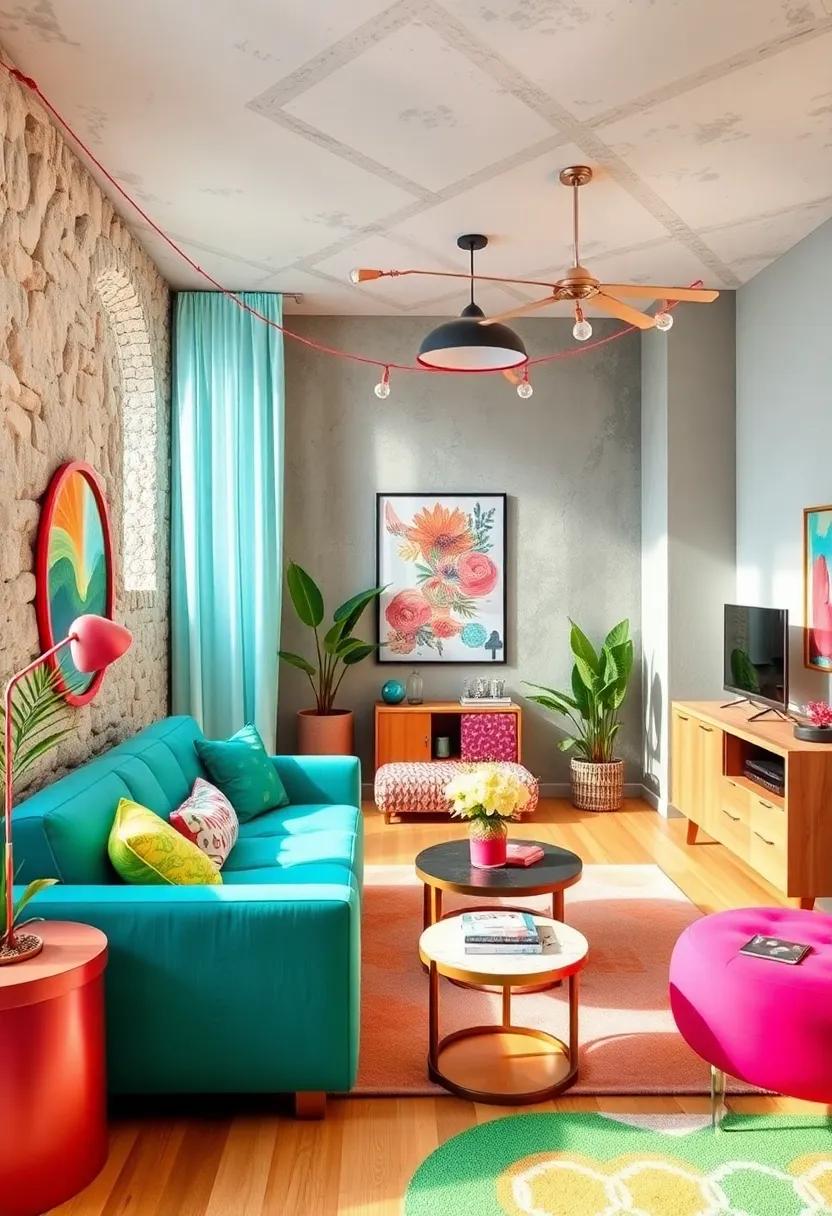 Festival Flair: Bright, Colorful Designs for a Cheerful,⁣ Energetic Atmosphere