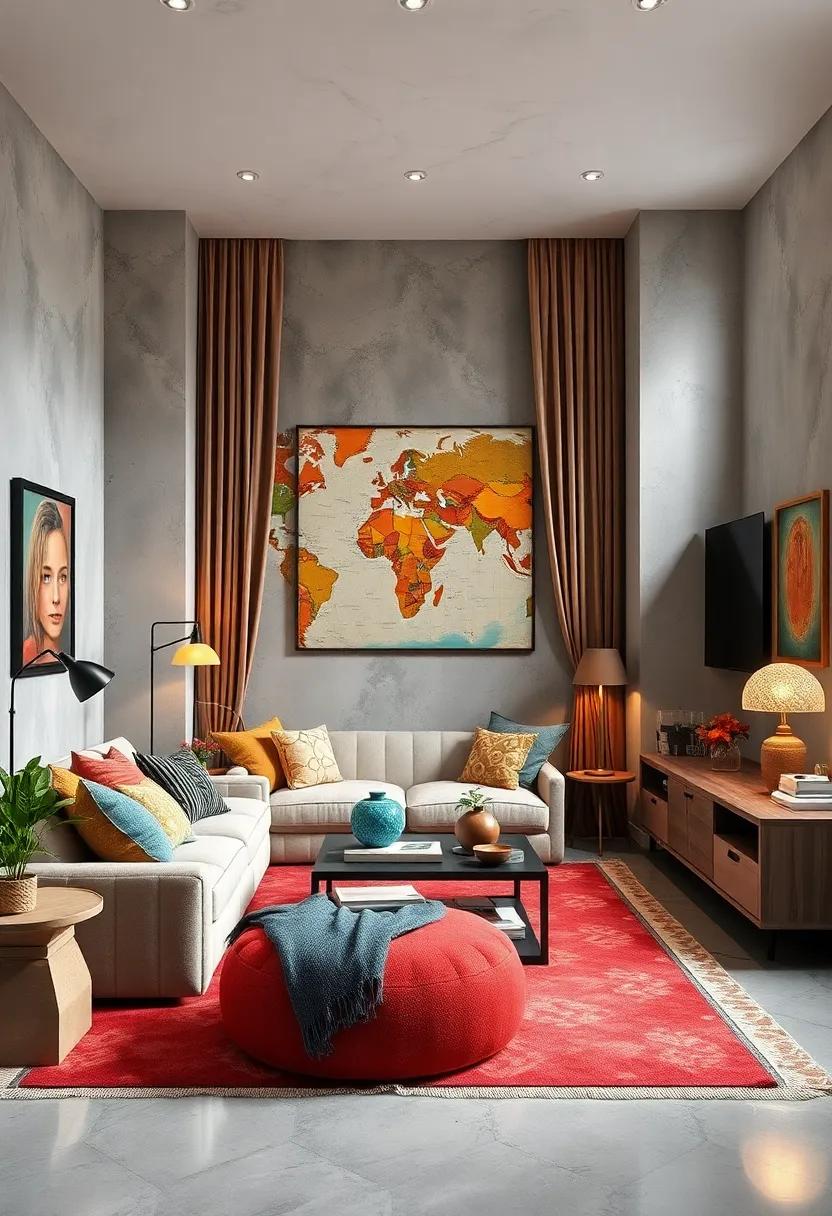 Global ‍Nomad:⁤ A Fusion of Cultures captured in Art and Decor Choices