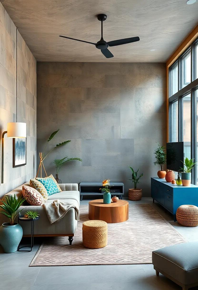 Nature’s⁣ Glow:​ Earthy⁣ Colors and Botanical Accents⁤ for an Invigorating Space