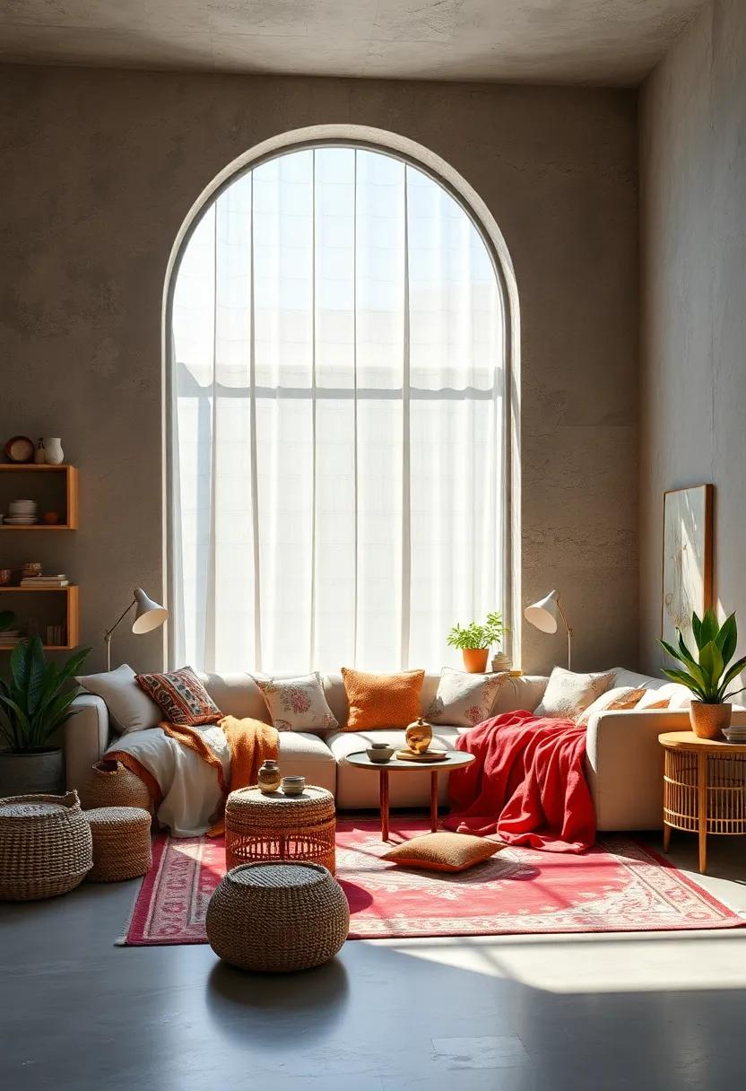 Transforming Dreams into Reality‍ with bohemian Bliss ​and Cozy Textiles
