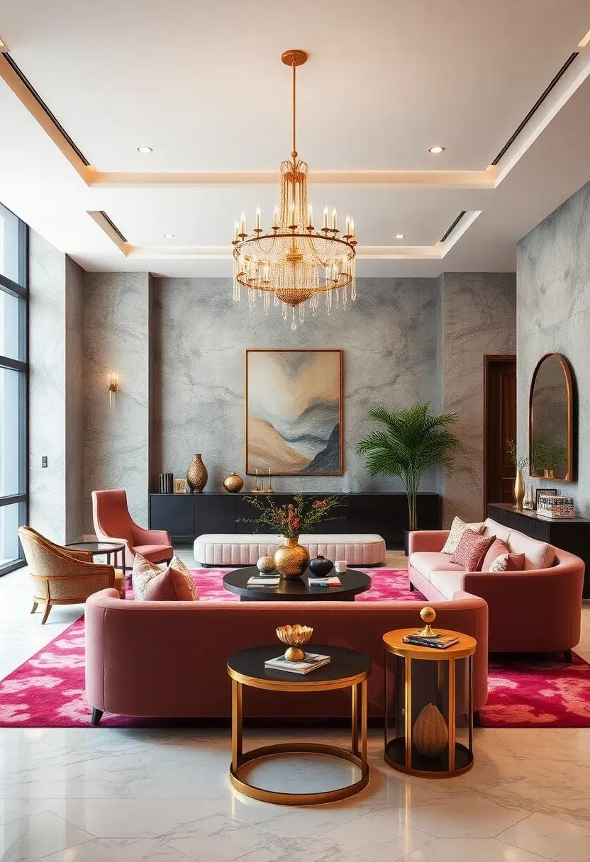 Add a Touch⁤ of Glam with⁤ Metallics: ⁢Introduce⁤ gold, silver, ⁣or bronze accents through light fixtures, mirrors, and​ decor to ⁣add ​a luxurious ‍sheen