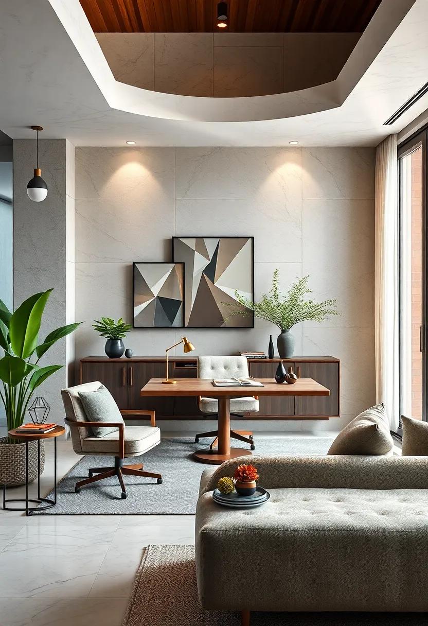 Design ​a Functional Workspace: Create⁣ an inviting ​home ‍office with⁣ a stylish⁣ desk and ergonomic seating⁤ that enhances productivity while being aesthetically pleasing