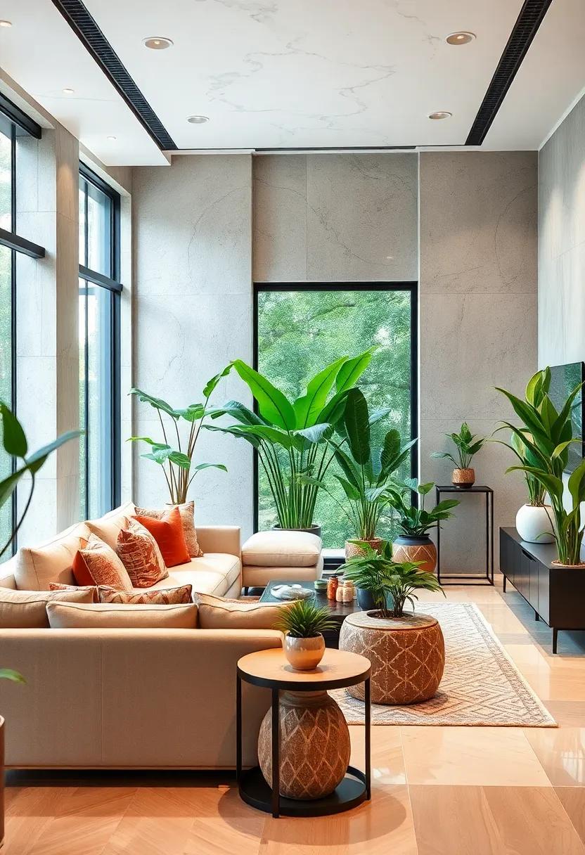 Incorporate Indoor Plants: Use ‍beautiful planters and greenery ‍to bring life ⁤and freshness to your interiors while purifying ⁢the air